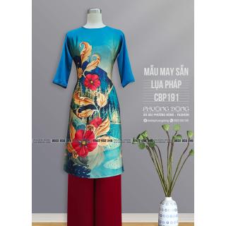 Áo Dài Cách Tân Lụa Pháp CBP191
